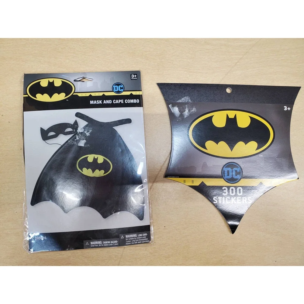 Superhero Party in a Box! Costume Plates Table Settings Batman Superman